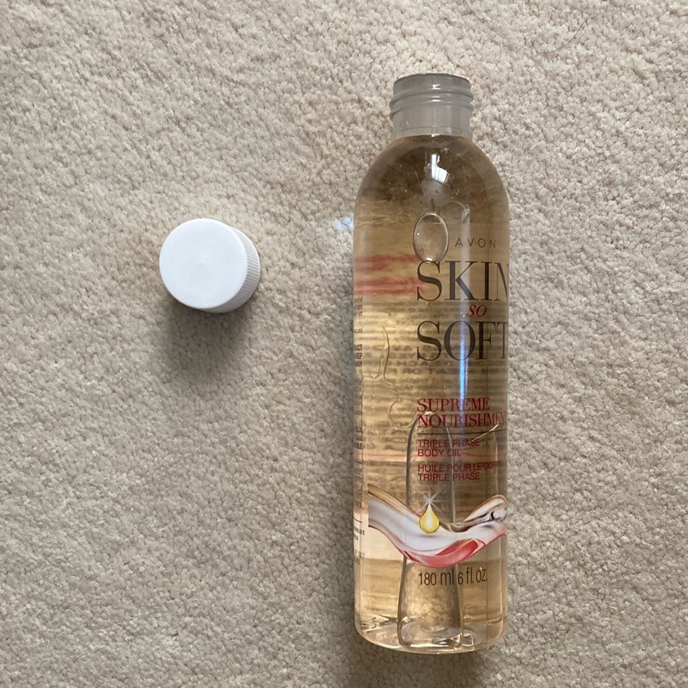 AVON DISCONTINUED SSS Triple Phase body oil. Luscious. New. Sealed.